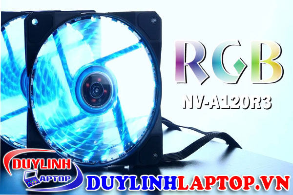 FAN TẢN NHIỆT NV-A120R3 - SET 3 FAN RGB