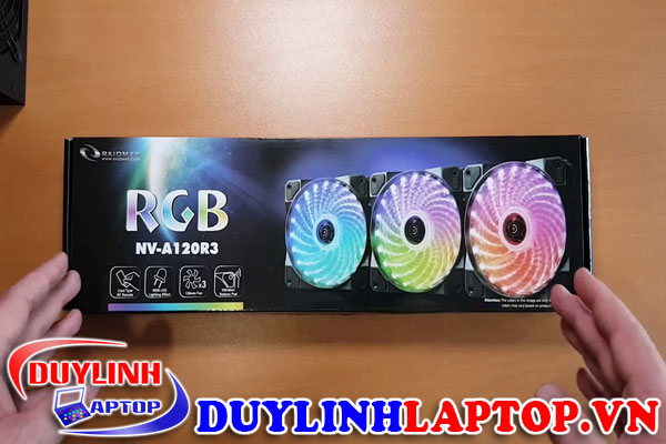 FAN TẢN NHIỆT NV-A120R3 - SET 3 FAN RGB