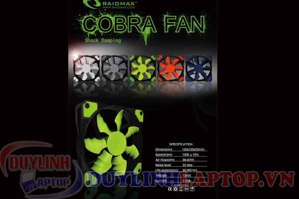 Quạt tản nhiệt FAN COBRA