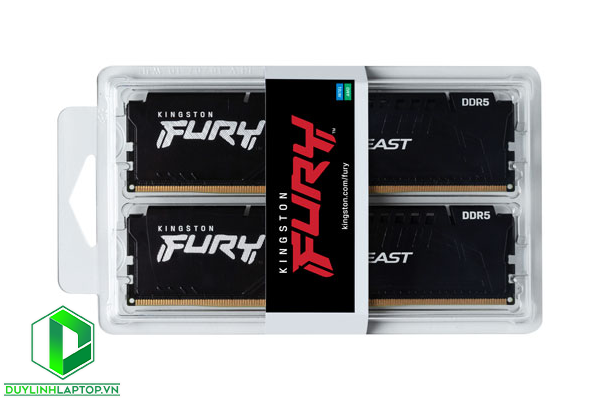 Ram Desktop Kingston Fury Beast 32GB DDR5 4800Mhz (KF548C38BBK2-32) - Bộ Kit 2 (2x16GB)