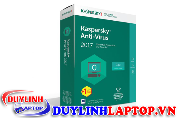 Phần mềm Kaspersky® Anti-Virus (1 năm/1 PCs)