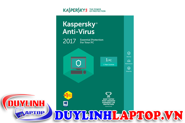 Phần mềm Kaspersky® Anti-Virus (1 năm/1 PCs)