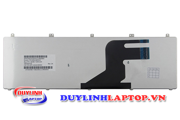 Bàn phím Asus N55S, N55, N55X, N55SF, N55SL, N57, N75, N75S, N75SL