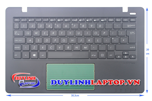 Bàn phím Asus X200, F200CA, X200MA, X200CA, F200MA, F200LA, R202CA (Đen, Có khung)