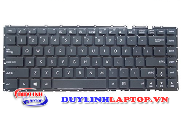 Bàn phím Asus K401 (Cáp ngắn)