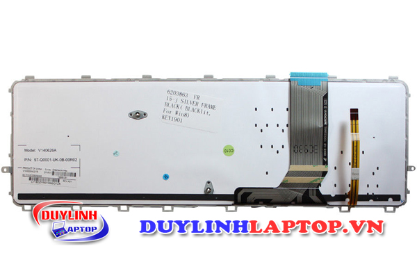 Bàn phím HP Envy 15, 15-j151sr, 15-J000, 15-j100, 17-J000, Envy M6-n010dx (Có bẹ, Không đèn)