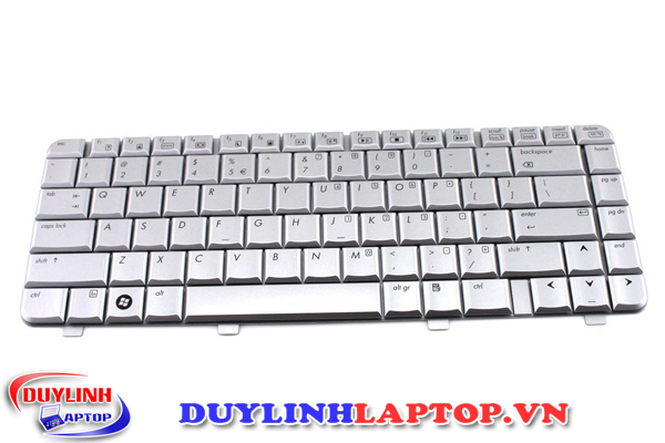 Bàn phím HP DV4-1007TX, DV4-1008TX, DV4-2000, DV4-2100, DV4-2200 (Màu Bạc)