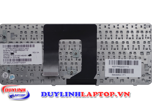 Bàn phím HP MINI 311, DM1-1022TU, DM1-1023, DM1-2000, DM1-2100, Silver 580030-001