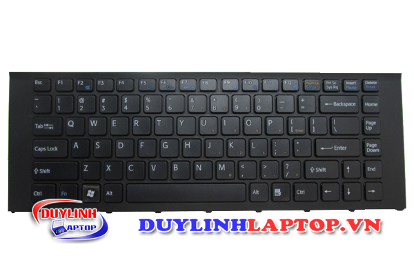 Bàn phím Sony Vaio EA, PCG-71311L, PCG-71312L, PCG-71313L, PCG-71314L, 61312W, 61212 (Đen/Trắng)