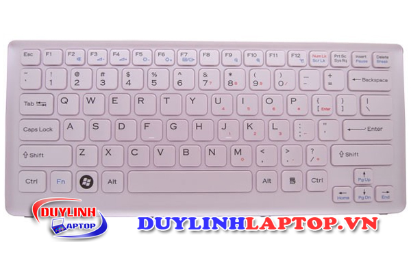 Bàn phím Sony Vaio VGN-CS, PCG-3E2L (Hồng/Đen)