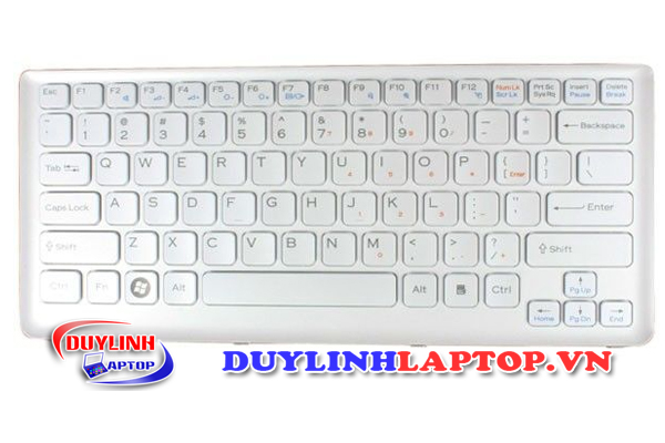 Bàn phím Sony Vaio VGN-CS, PCG-3E2L (Trắng)