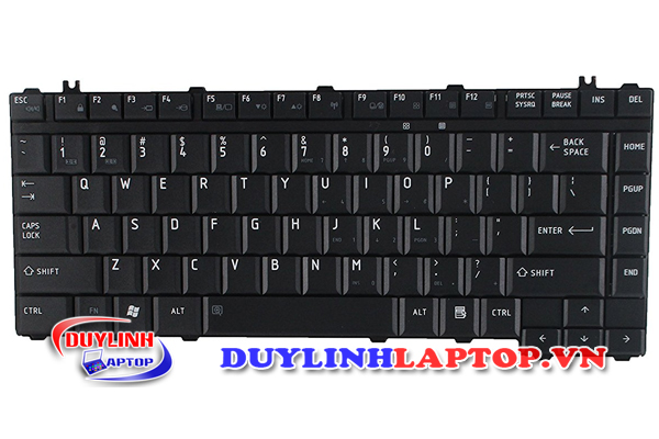 Bàn phím Toshiba L305, L350, L305D, L315, A10, A100, M100, M500, M200, M30, M40, M50, M70 (Đen)