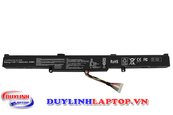 Pin Asus A450J, A450JF, A450E, A540, K550, F751, X751, K751 (ZIN, Cắm Trong)