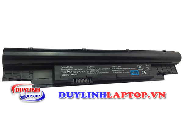 Pin Dell Vostro V131, V131R, V131D, 141 (4 cell, ZIN, Pin cắm ngoài)