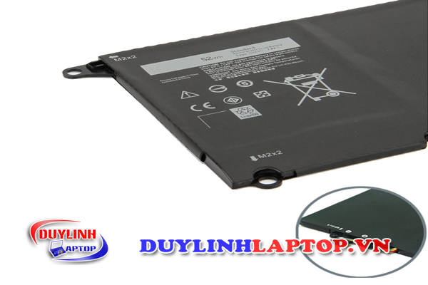 Pin Dell XPS 13-9343, 13-9350, JD25G, 0N7T6, 0DRRP, RWT1R (ZIN)