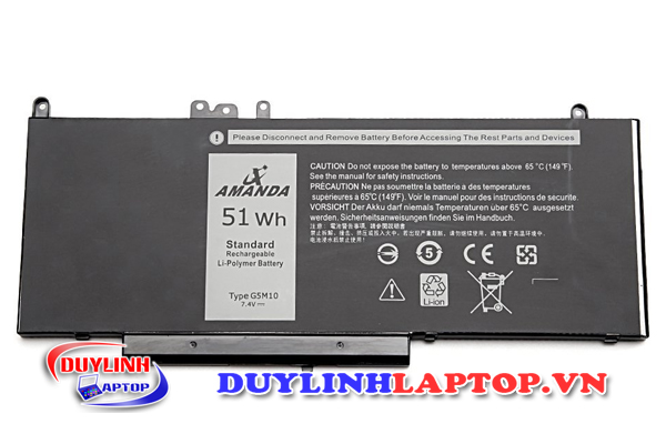 Pin Dell Latitude E5550, E5450, F5WW5, G5M10