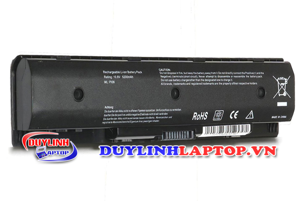 Pin HP Envy 15, 15-E000,15-E053CA, 15-E065NR, 15-E071NR, 15-E073CA, 15-E077NR (3 Lỗ, Cắm ngoài)