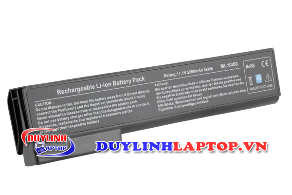 Pin HP EliteBook 8460P, 6360, 6460, 6465, 6470, 6475, 6560, 6565, 6570, 8470, 8560P, 8570P