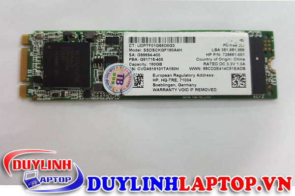 Ổ cứng Intel SSDSCKGF180A4H 128GB Hàng tháo máy