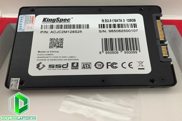 Ổ cứng SSD 120GB KingSpec - Chính hãng