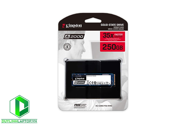 Ổ cứng SSD Kingston A2000M8 250GB M.2 2280 PCIe NVMe Gen 3x4