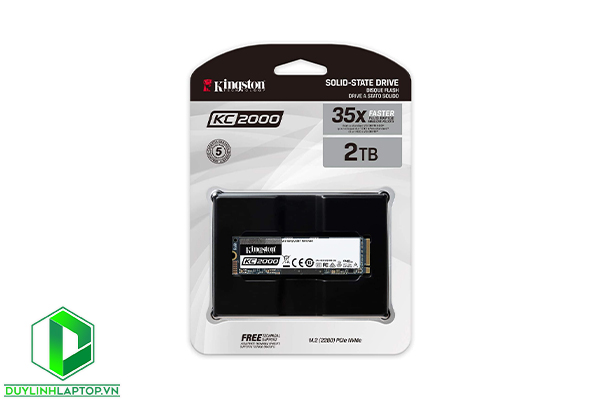 Ổ cứng SSD Kingston SKC2000 2TB NVMe M.2 2280 PCIe Gen 3 x 4