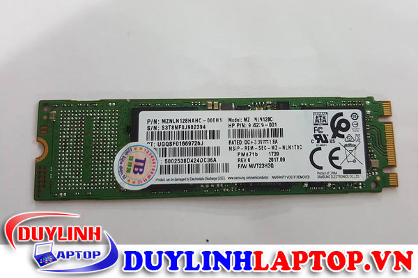 SSD samsung M.2 SATA MZ NLN128C 128gb hàng tháo máy