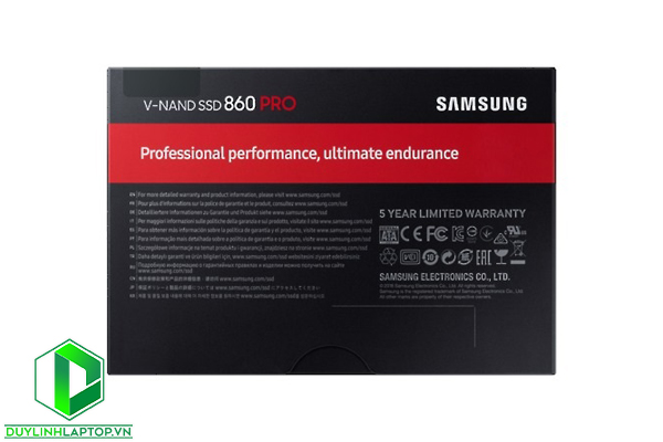 Ổ cứng SSD Samsung 860 PRO 1TB 2.5 inch SATA3 2