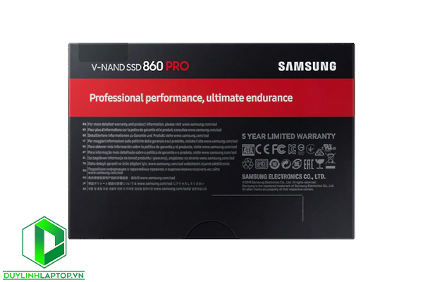 Ổ cứng SSD Samsung 860 PRO 2TB 2.5 inch SATA3 2