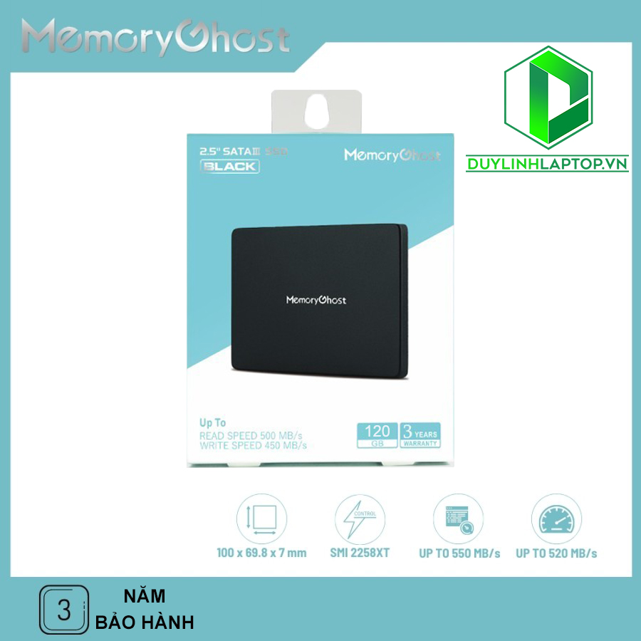 Ổ cứng SSD Memory Ghost 120GB 2.5