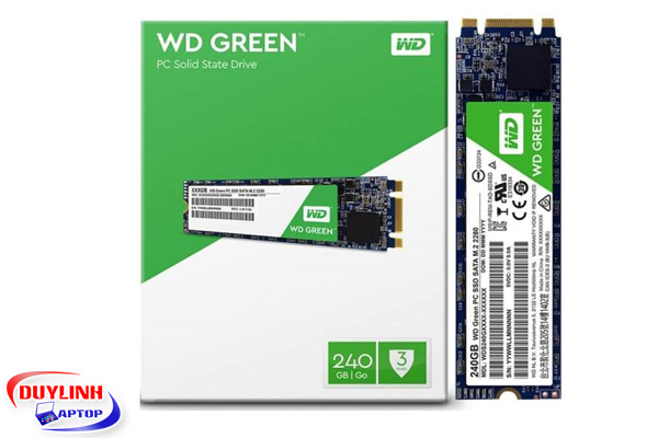 Ổ SSD Western Green 240Gb M2.2280