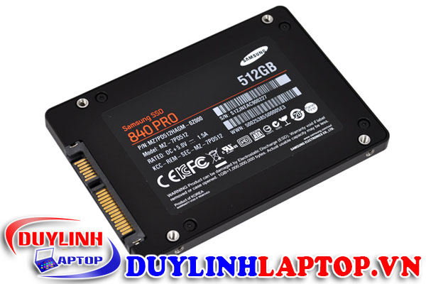 Ổ cứng Samsung 512GB 2.5-inch SSD 840 Pro SATA III