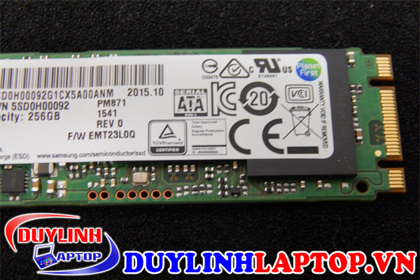 SSD Samsung M.2 SATA 512GB tháo máy chất lượng tốt