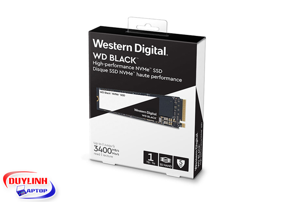 Ổ SSD Western Black 250GB PCIe NVMe™ Gen3 M2.2280