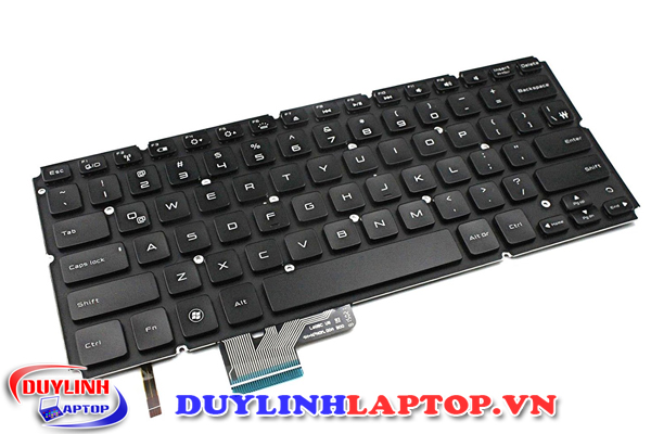 Bàn phím Dell XPS 14Z, 15Z, L412Z, L511Z, L512Z, L421X, 15 L521X  (Màu đen, Cáp lệch)