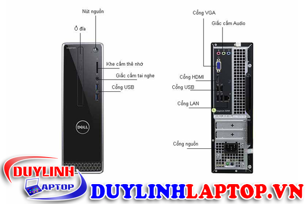 Máy tính để bàn PC Dell Inspiron 3268 (70126165)