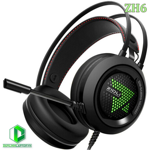 Tai nghe Over-ear Zidli ZH6 7.1 (Đen)