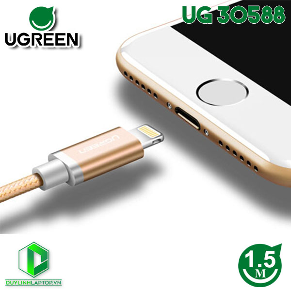 Cáp Sạc iPhone 1.5M Vỏ Dù Ugreen 30588