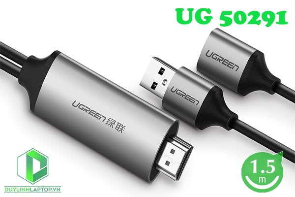 Cáp Chuyển Đổi USB (Micro, Lightning, Type-C) to HDMI dài 1,5m Ugreen 50291