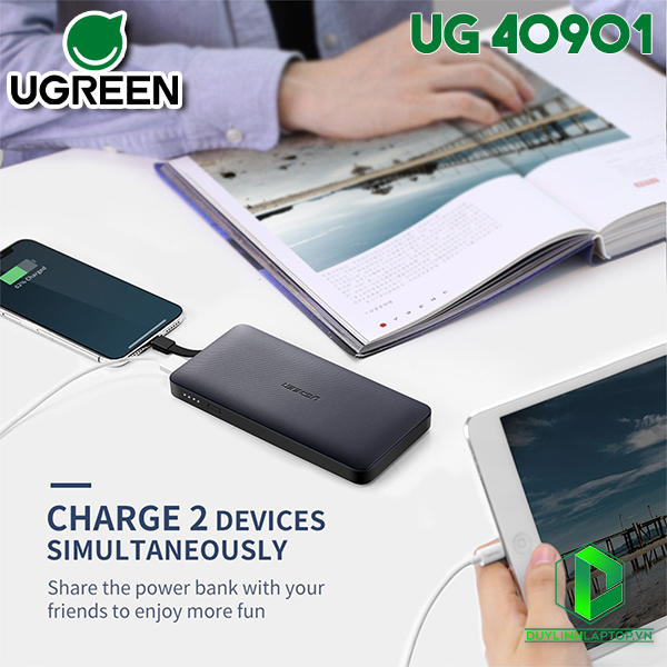 Pin sạc dự phòng dung lượng 10.000mah Ugreen 40901