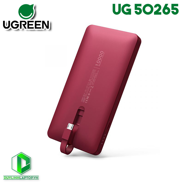 Pin sạc dự phòng dung lượng 10.000mah Ugreen 50265