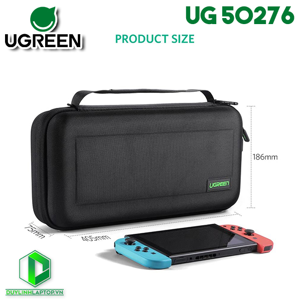 Túi chống sốc cầm tay bảo vệ ổ cứng, bộ điều khiển Nintendo Switch, dây cáp sạc Ugreen 50276