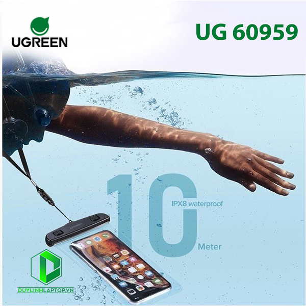 Túi đựng điện thoại di động chống nước IPX8 độ sâu 10m Ugreen 60959