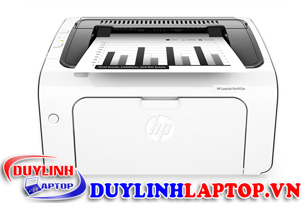 Máy in laser đen trắng HP LaserJet Pro M12W