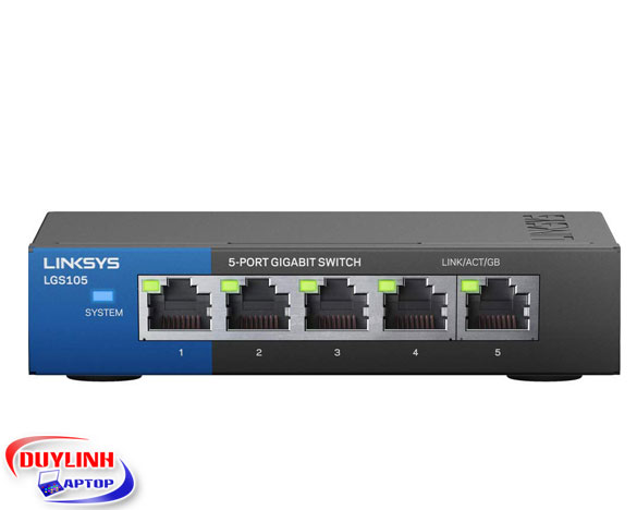 Bộ Switch Chia Mạng LINKSYS LGS105 5-Port