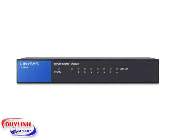 Bộ Switch Chia Mạng LINKSYS LGS108 8-Port