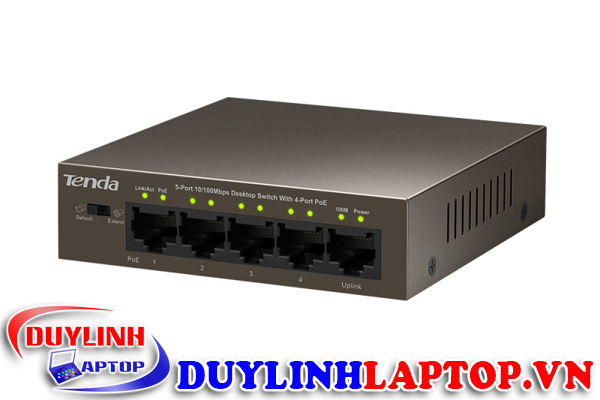 Bộ chia mạng Switch Tenda TEF1105P 5 cổng tốc độ chuẩn 10/100Mbps