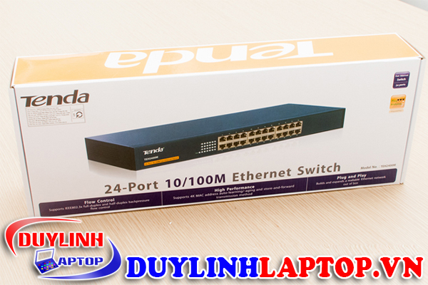 Bộ chia mạng 24 port 10/100Mbps Switch TENDA TEH2400M