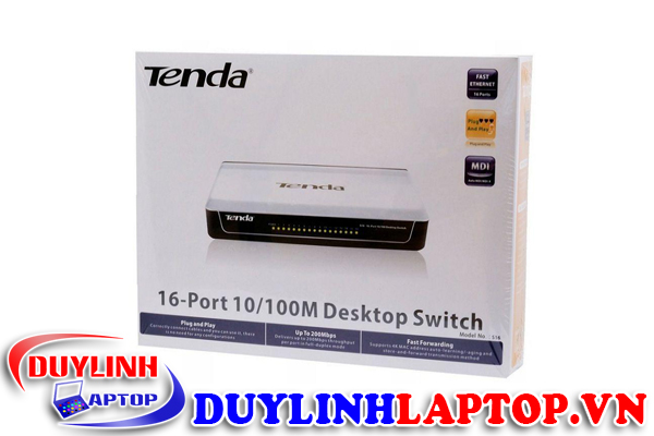 Bộ chia mạng Tenda S16 16 cổng Trắng