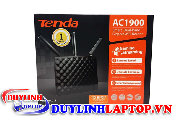 Router Wifi Tenda AC15 - Hỗ trợ chuẩn AC1900